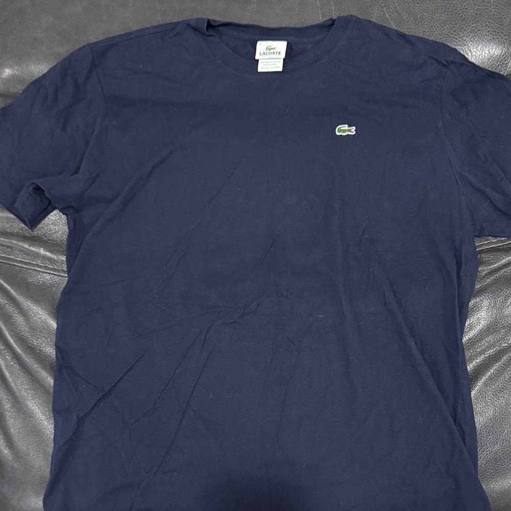 Lacoste Men's Dark Blue Tee